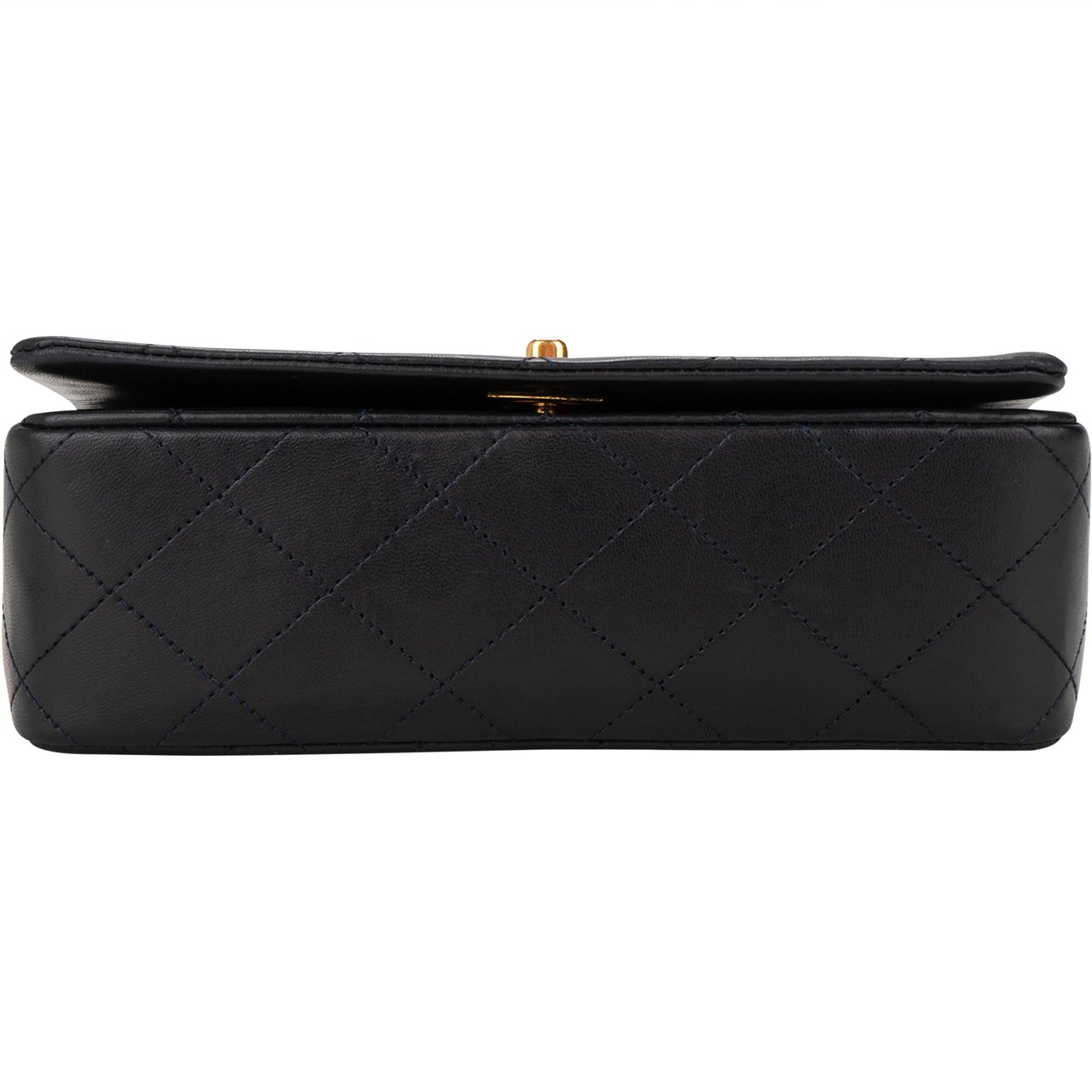 Chanel Chanel Quilted Lambskin 24K Gold Single Flap Crossbody Bag Divers