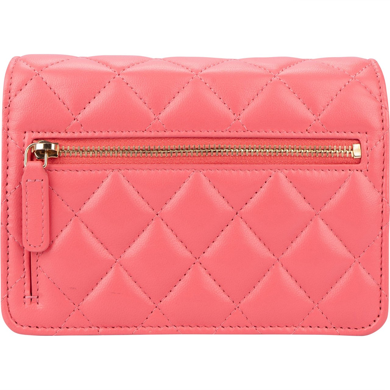 Chanel Chanel Quilted Lambskin Wallet On Chain Crossbody Bag Divers