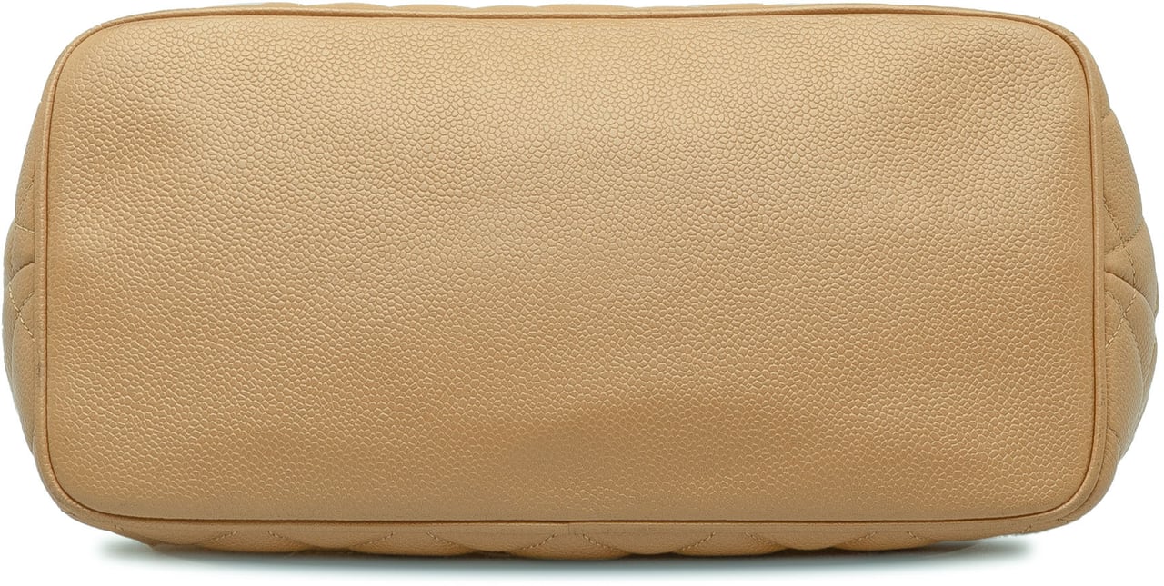 Chanel Caviar Medallion Tote Bruin