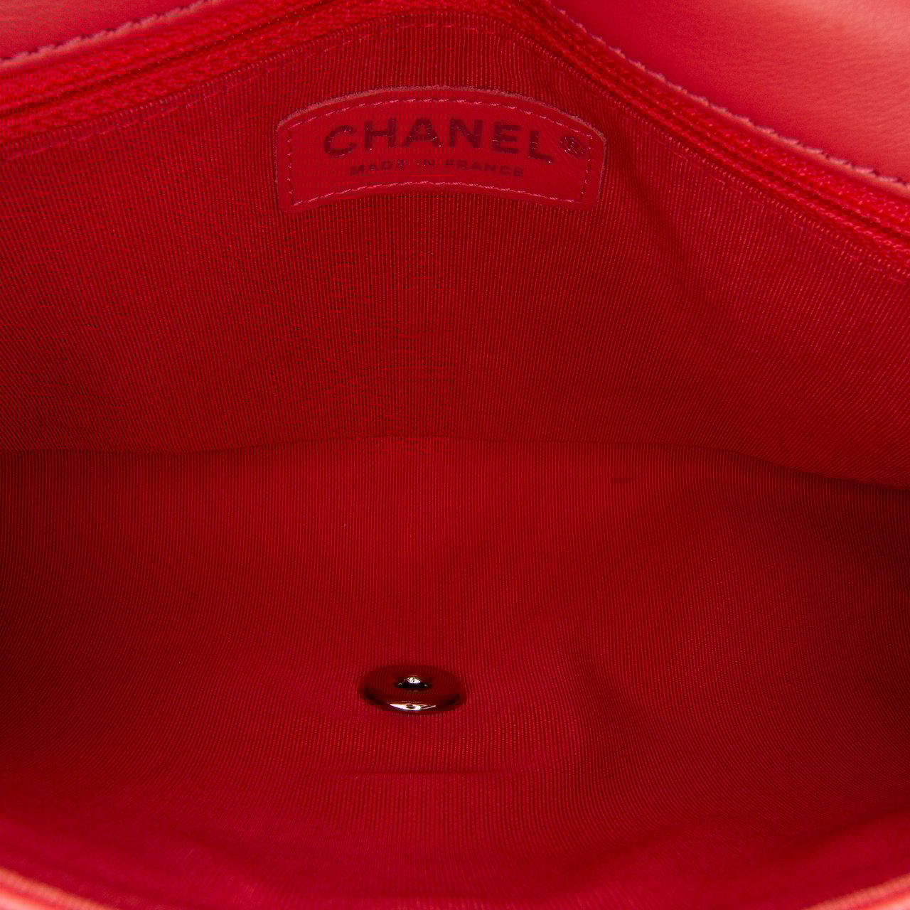 Chanel Crumpled Calfskin Bi Quilted Vintage Full Flap Roze