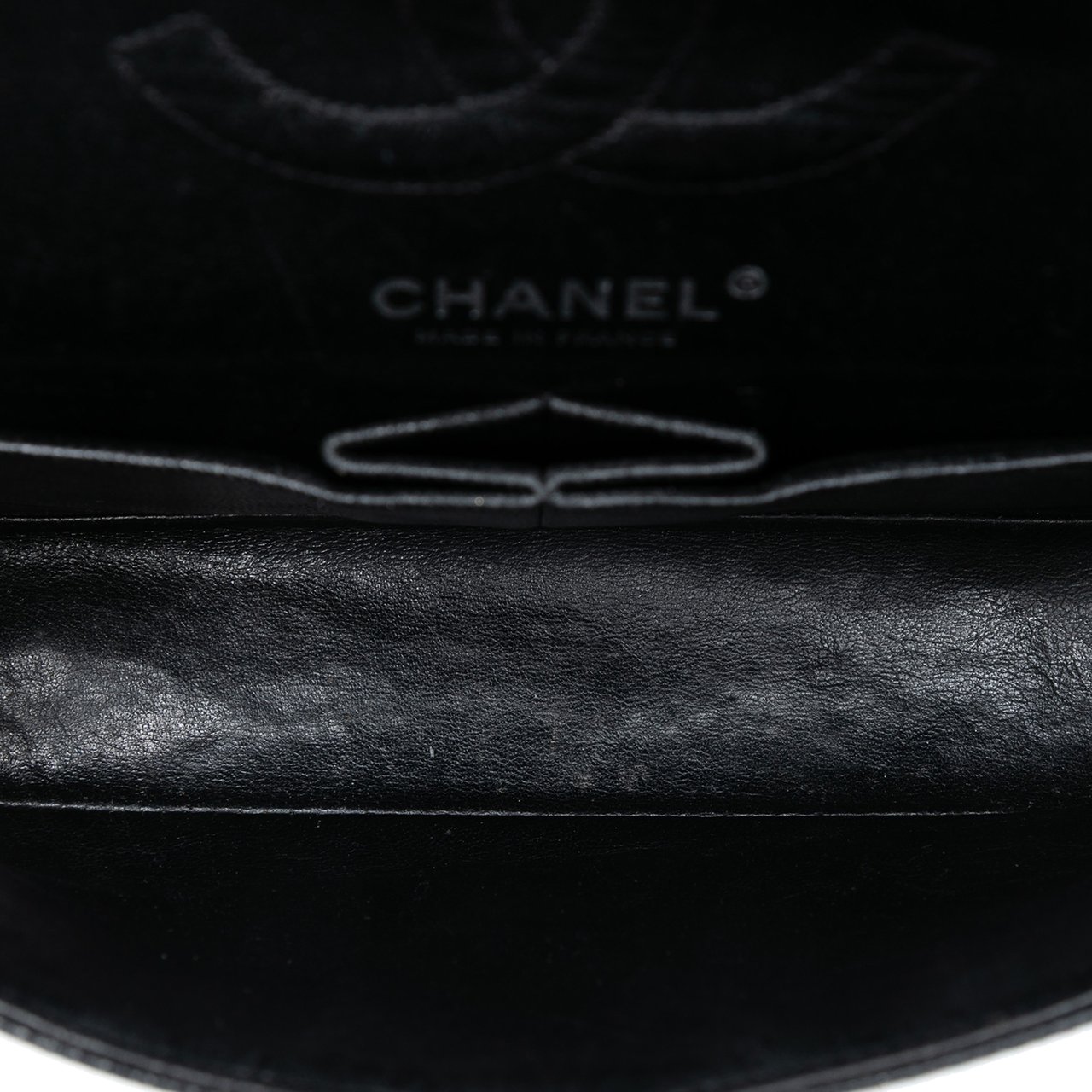 Chanel Medium Classic Caviar Double Flap Zwart