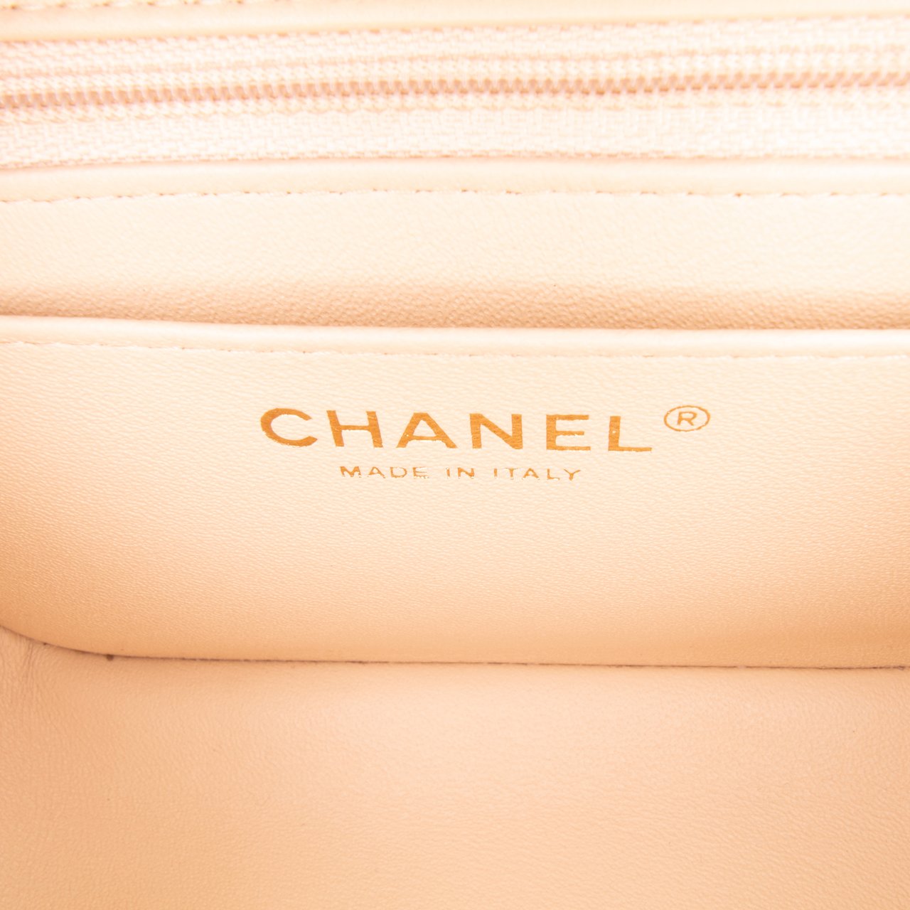 Chanel Mini Square Classic Lambskin Single Flap Bruin