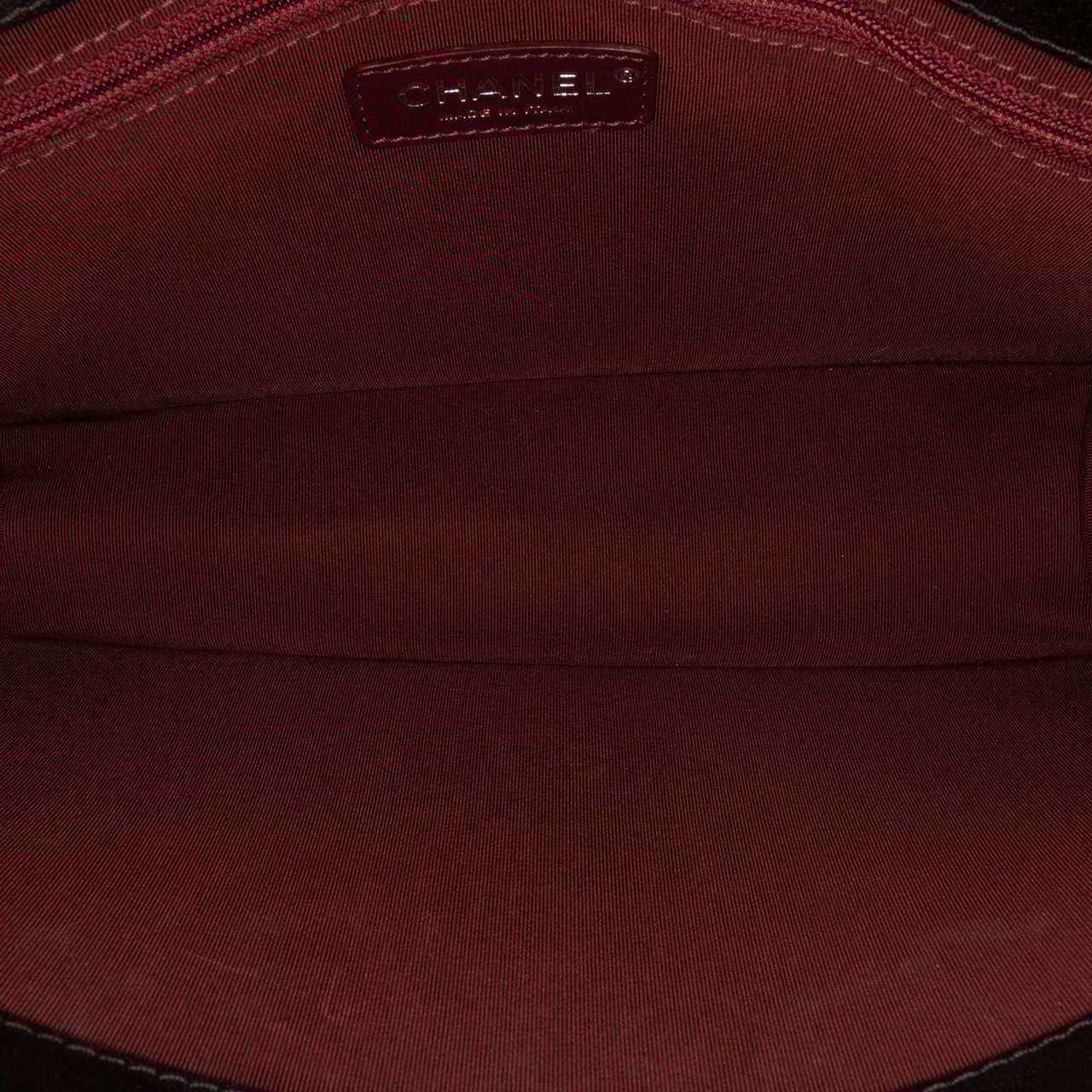 Chanel Medium Quilted Goatskin CC University Flap Zwart