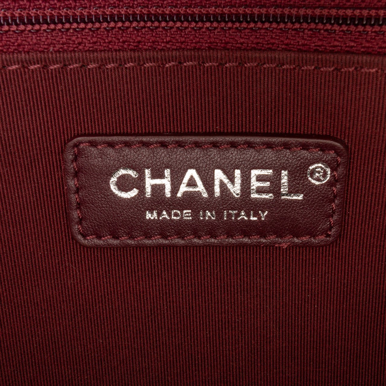 Chanel Medium Quilted Goatskin CC University Flap Zwart
