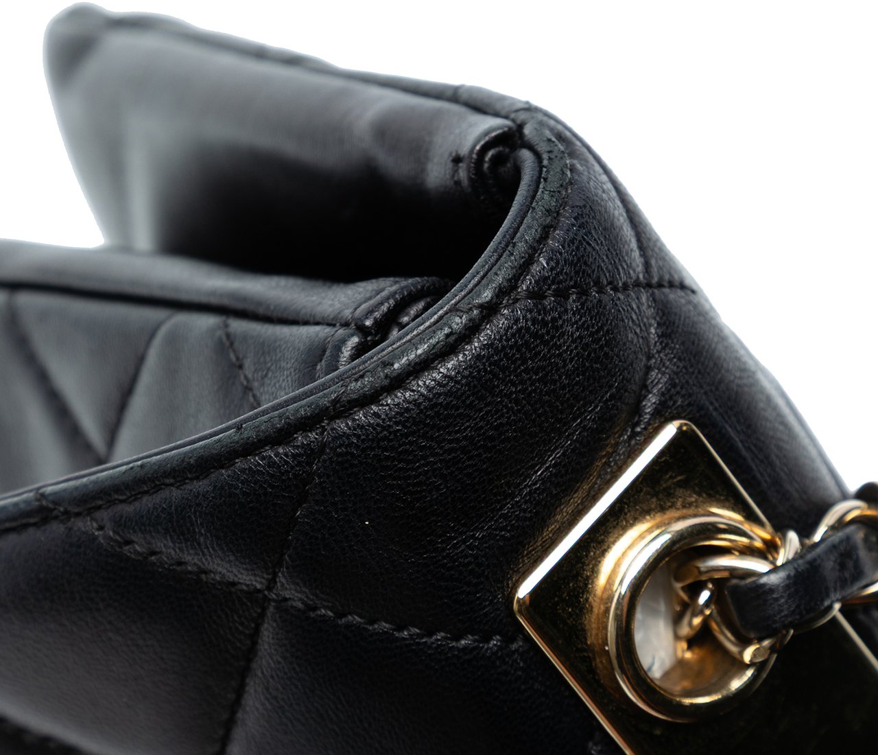 Chanel Medium Quilted Lambskin Trendy CC Flap Zwart