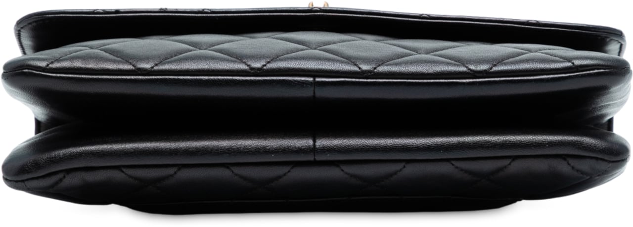 Chanel Medium Quilted Lambskin Trendy CC Flap Zwart