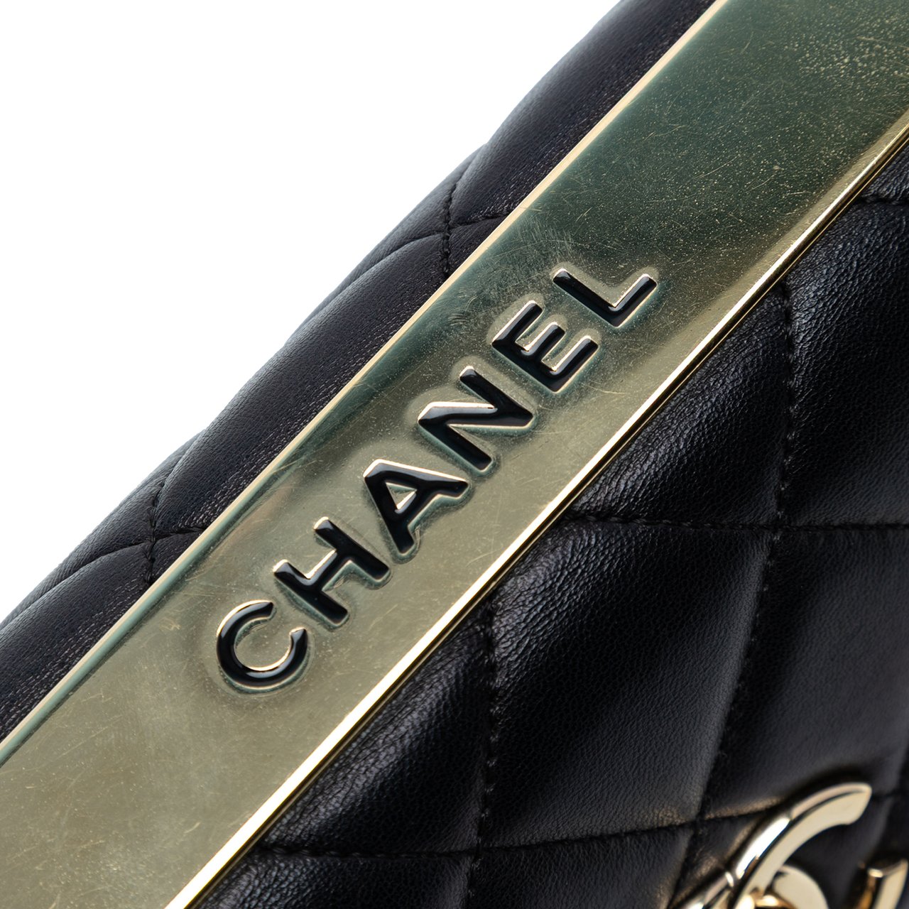 Chanel Medium Quilted Lambskin Trendy CC Flap Zwart