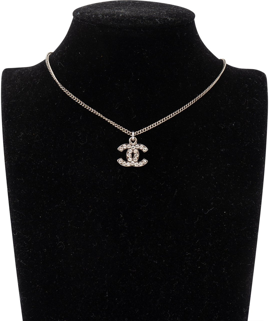 Chanel Chanel Mini Crystal CC Necklace Divers