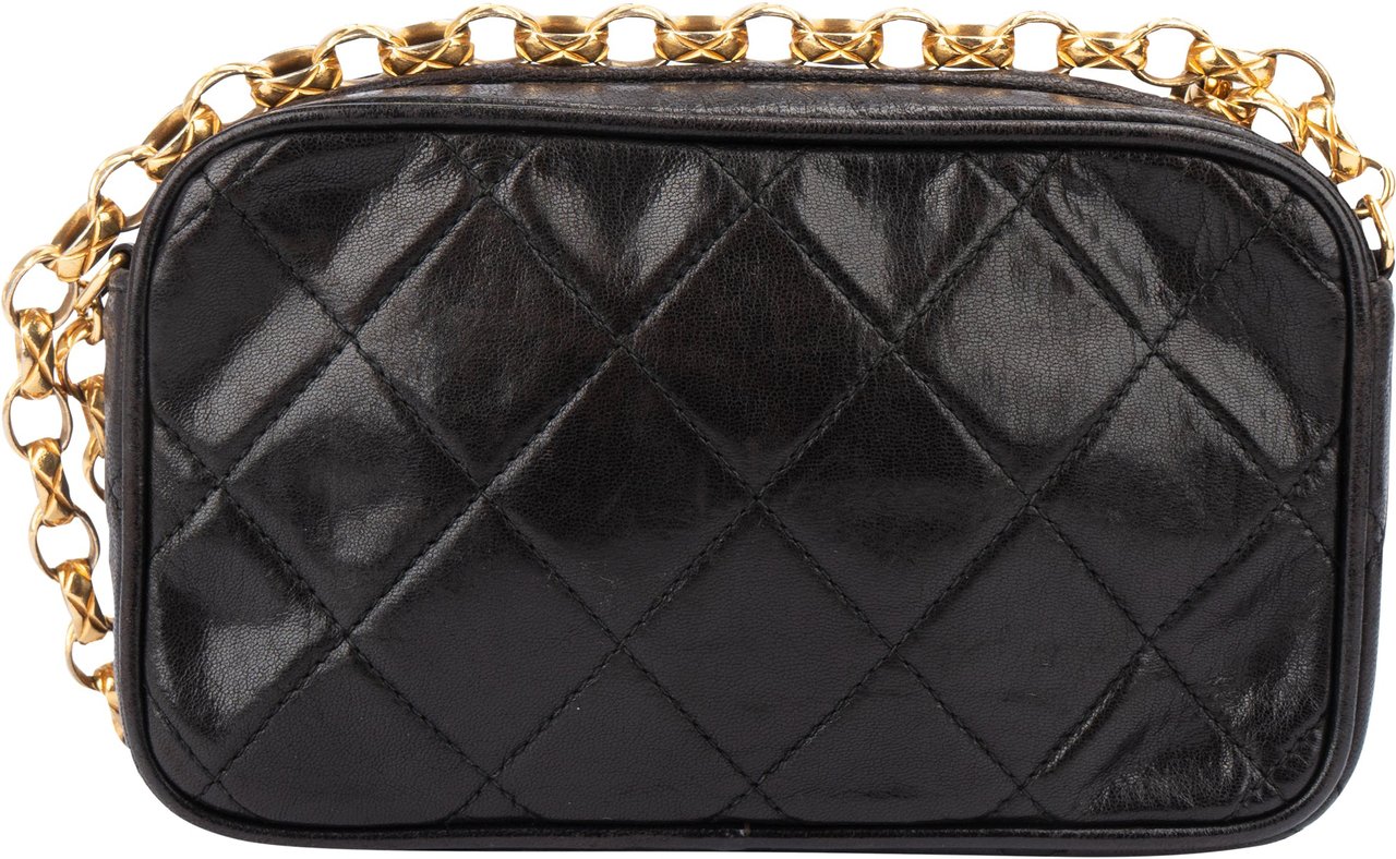 Chanel Chanel Quilted Lambskin CC Mini Camera Crossbody Bag Divers