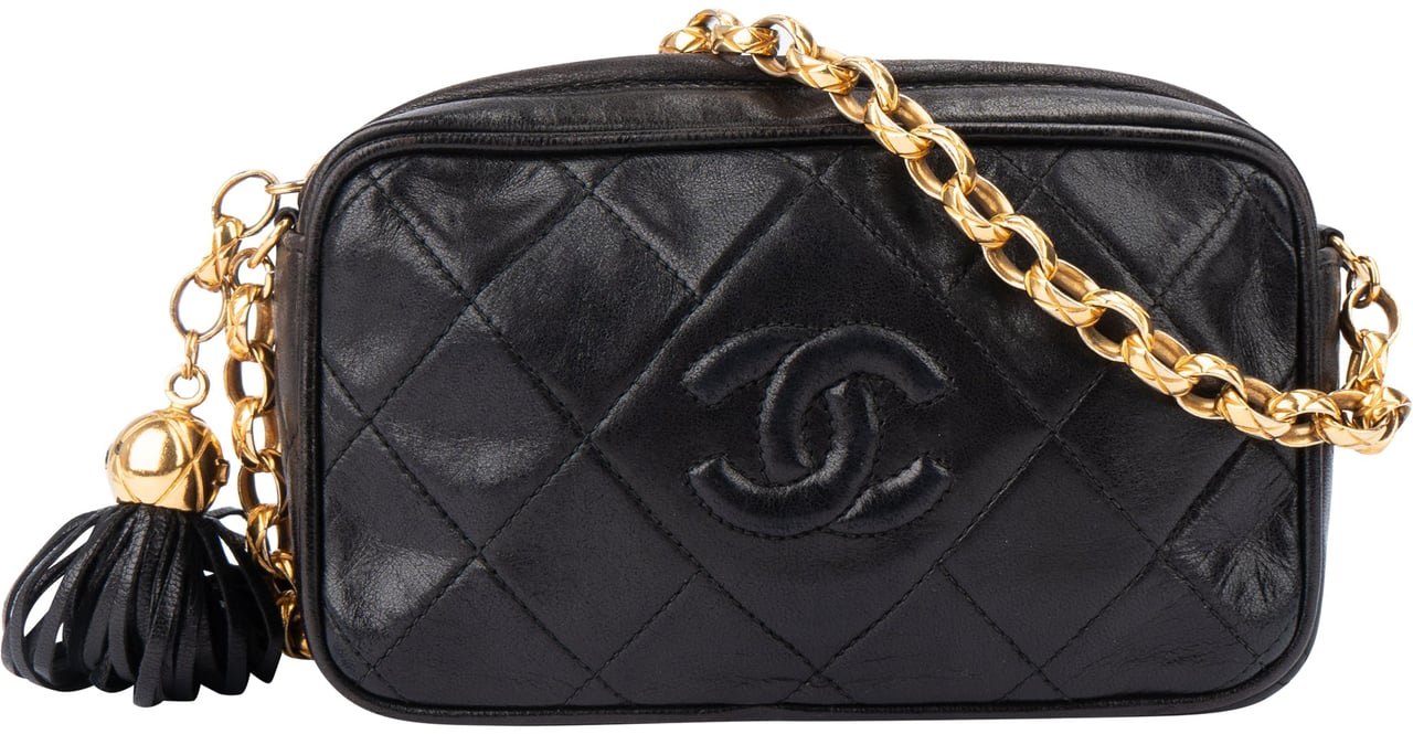 Chanel Chanel Quilted Lambskin CC Mini Camera Crossbody Bag Divers