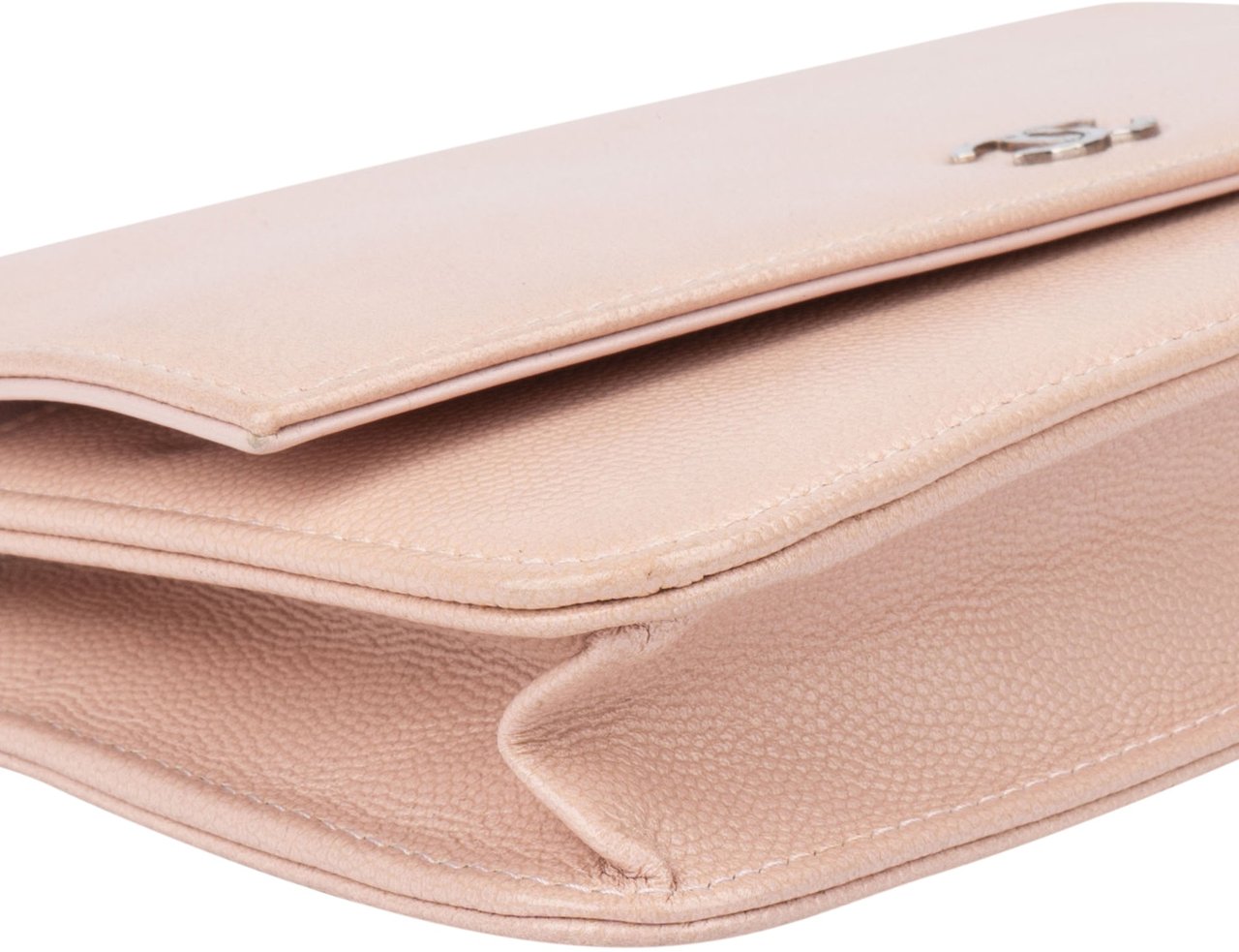 Chanel Chanel Pink Caviar Leather Wallet On Chain Crossbody Bag Divers