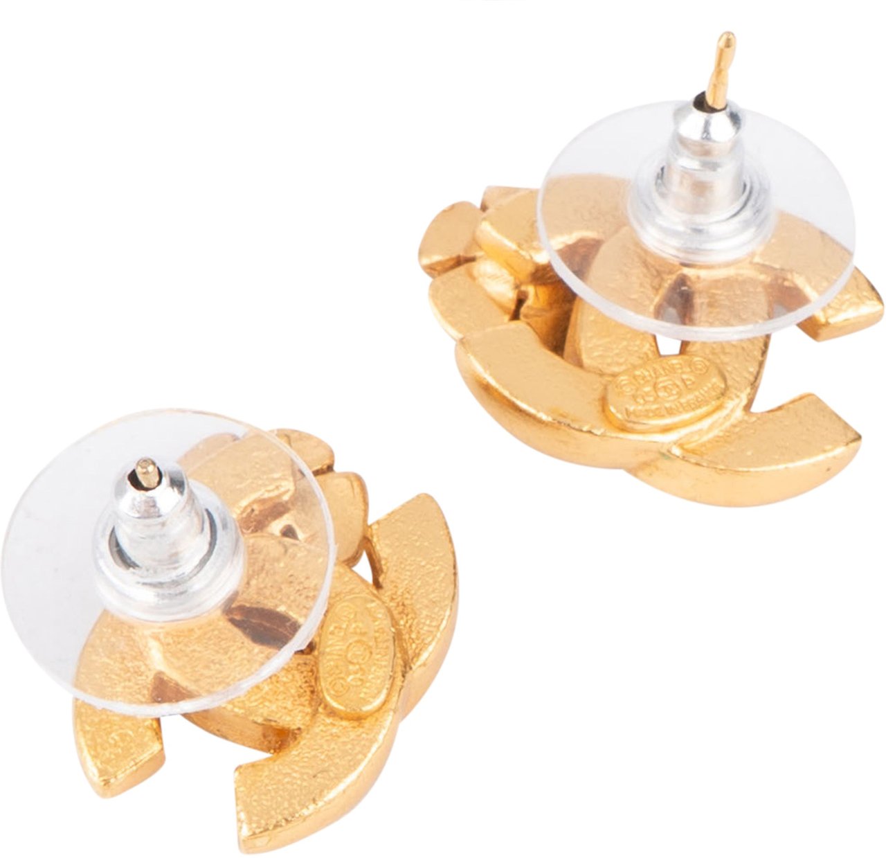 Chanel Chanel Mini Flower Emaille Earrings Divers