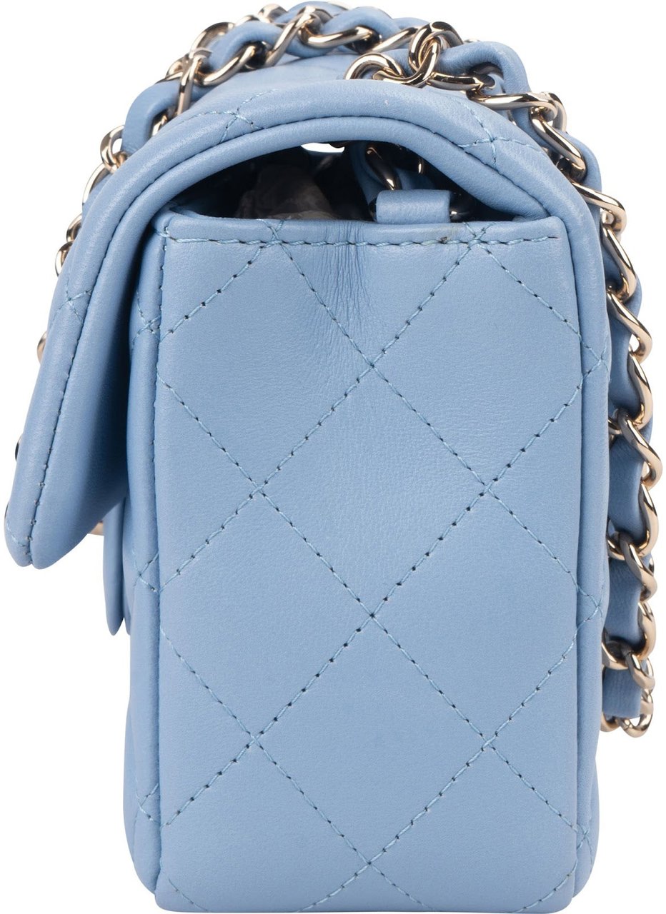 Chanel Chanel Quilted Lambskin Mini Rectangular Single Flap Crossbody Bag Divers
