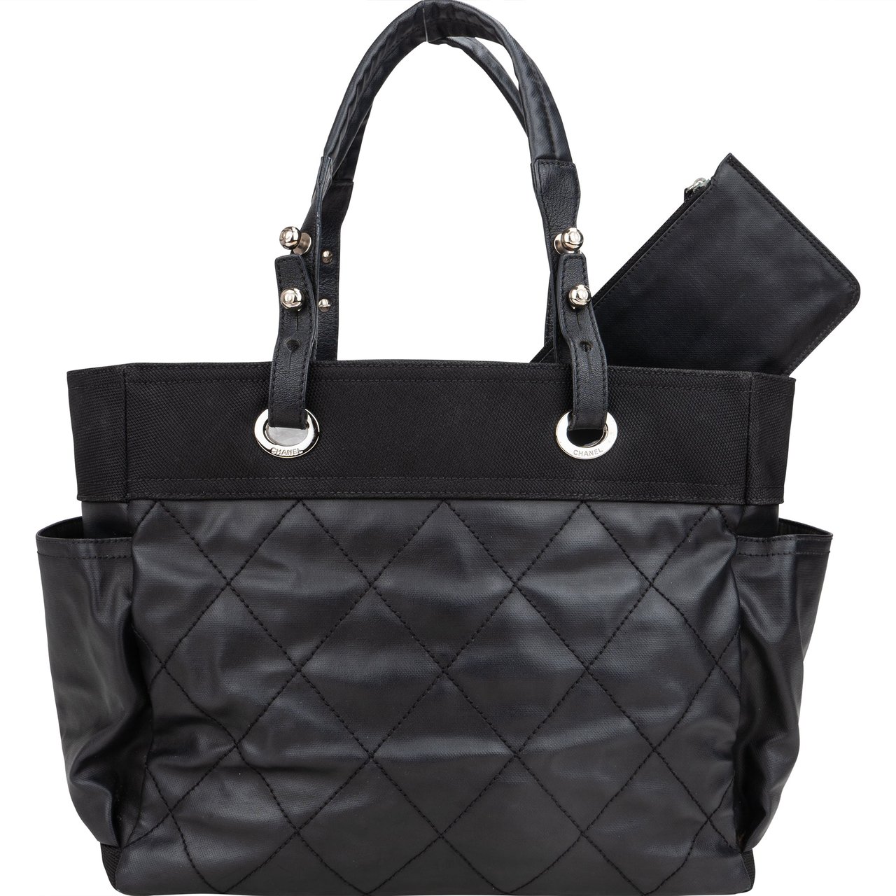 Chanel Chanel Stitching Cotton CC Handbag Divers