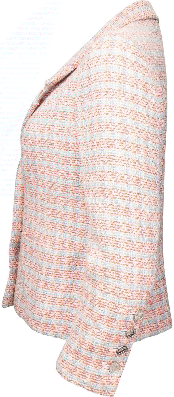 Chanel Chanel Tweed Silver Button Costume Jacket (DE38 / FR40) Divers