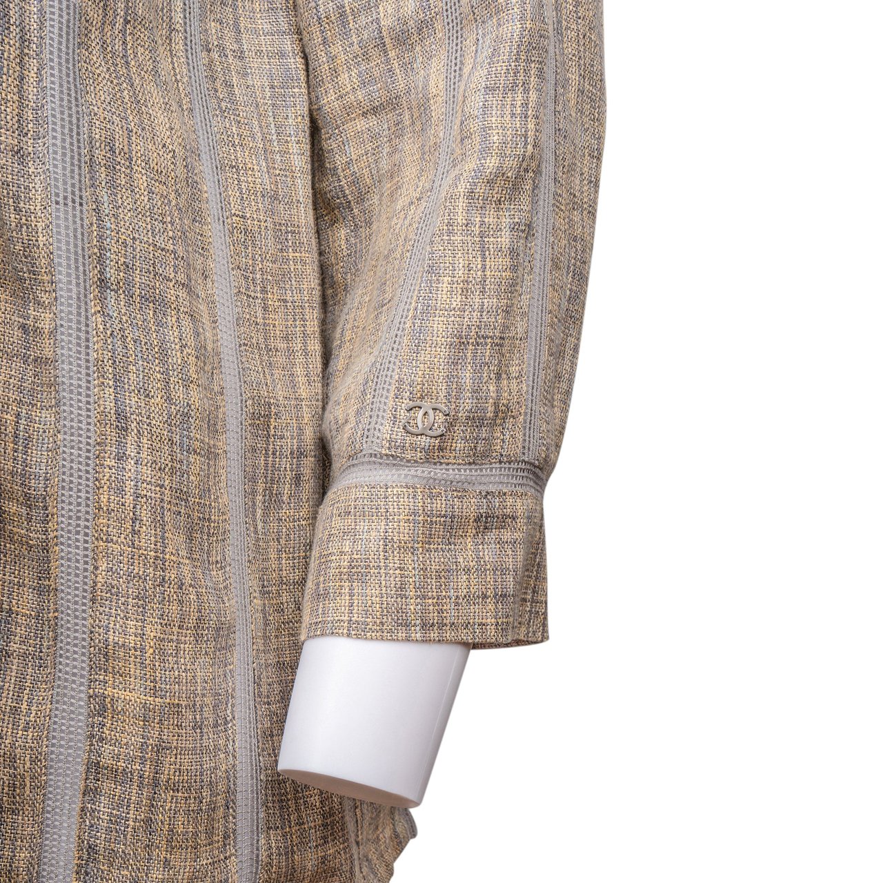 Chanel Chanel Breezy Linen CC Shirt Jacket (DE40 / FR42) Divers