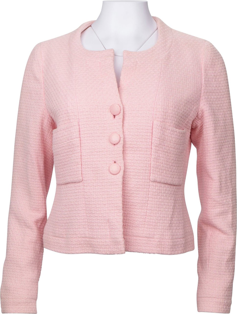 Chanel Chanel Pink Tweed Costume Jacket (DE38 / FR40) Divers