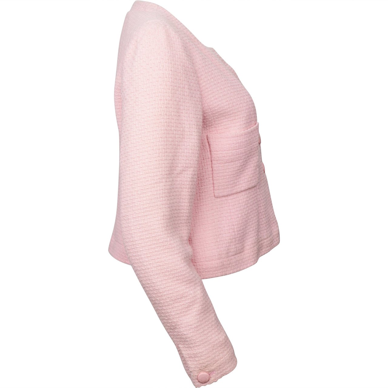 Chanel Chanel Pink Tweed Costume Jacket (DE38 / FR40) Divers