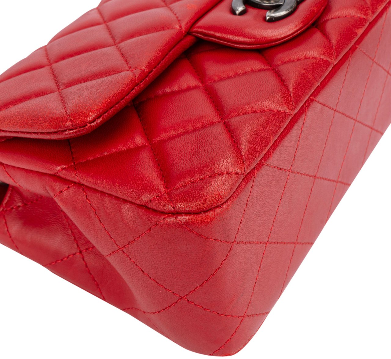 Chanel Chanel Quilted Lambskin Antique Single Flap Crossbody Bag Divers