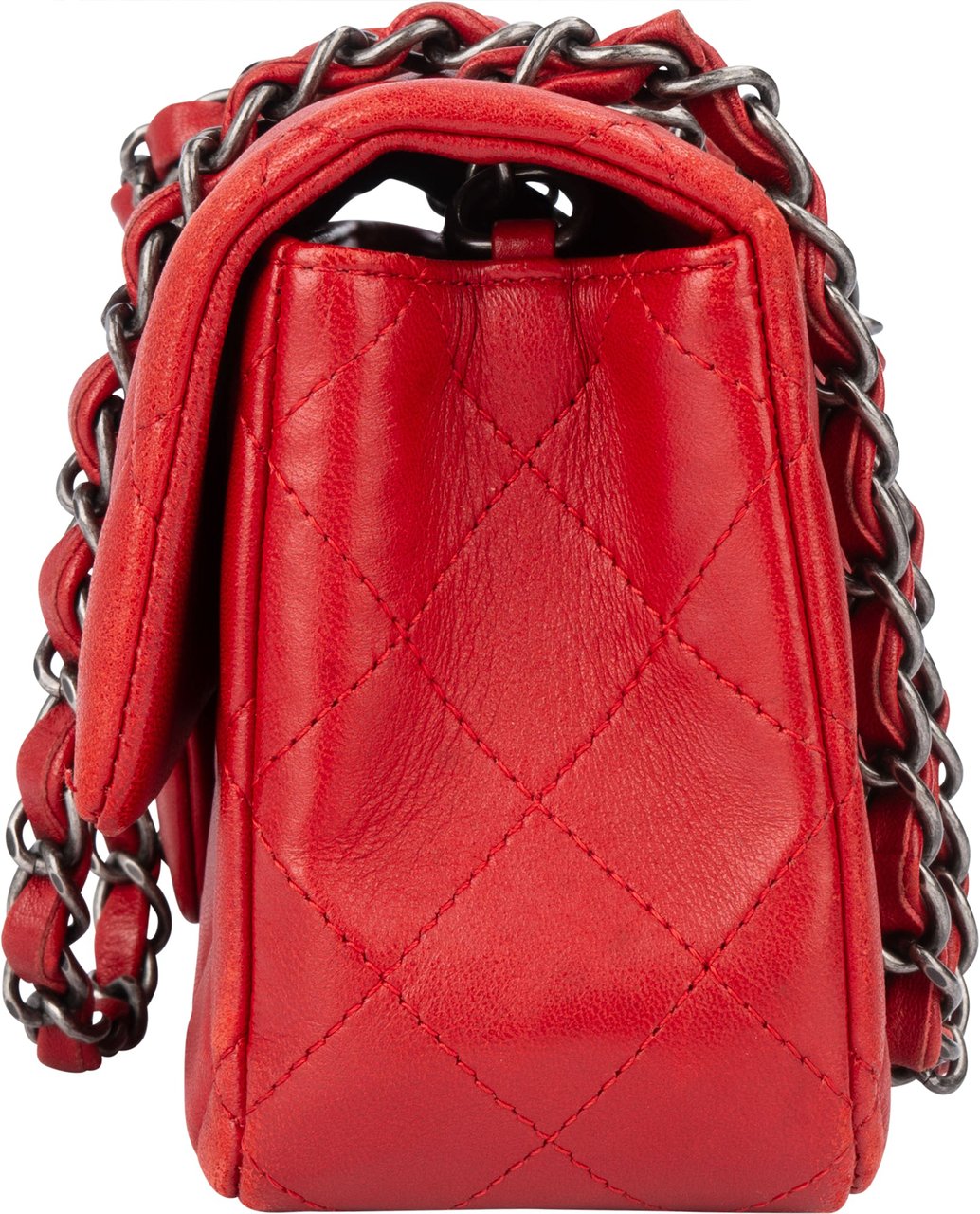 Chanel Chanel Quilted Lambskin Antique Single Flap Crossbody Bag Divers