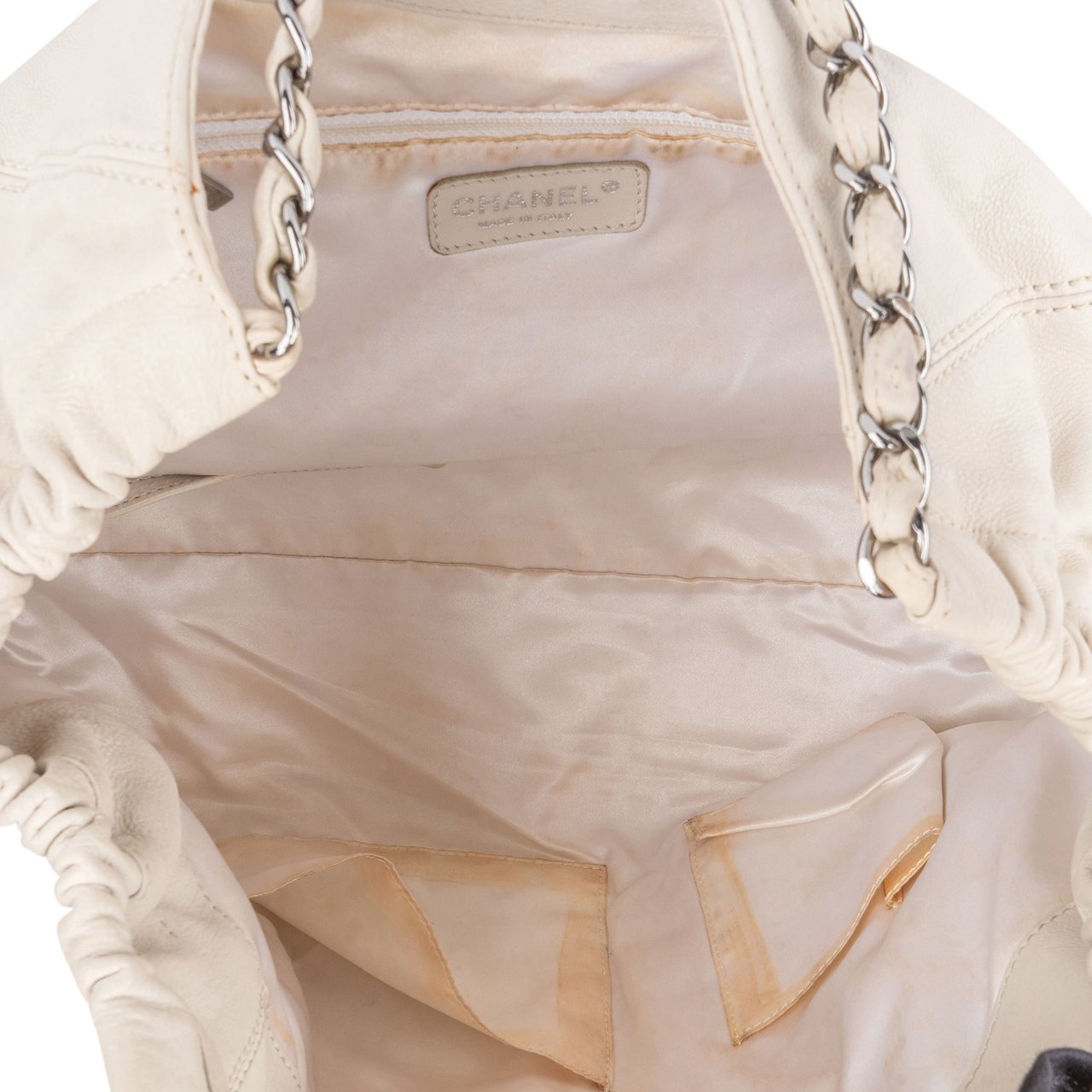 Chanel Chanel Stitching Calfskin CC Cabas Handbag Divers