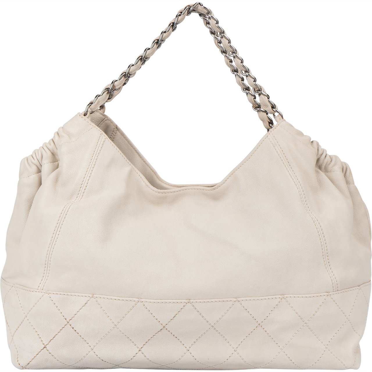 Chanel Chanel Stitching Calfskin CC Cabas Handbag Divers