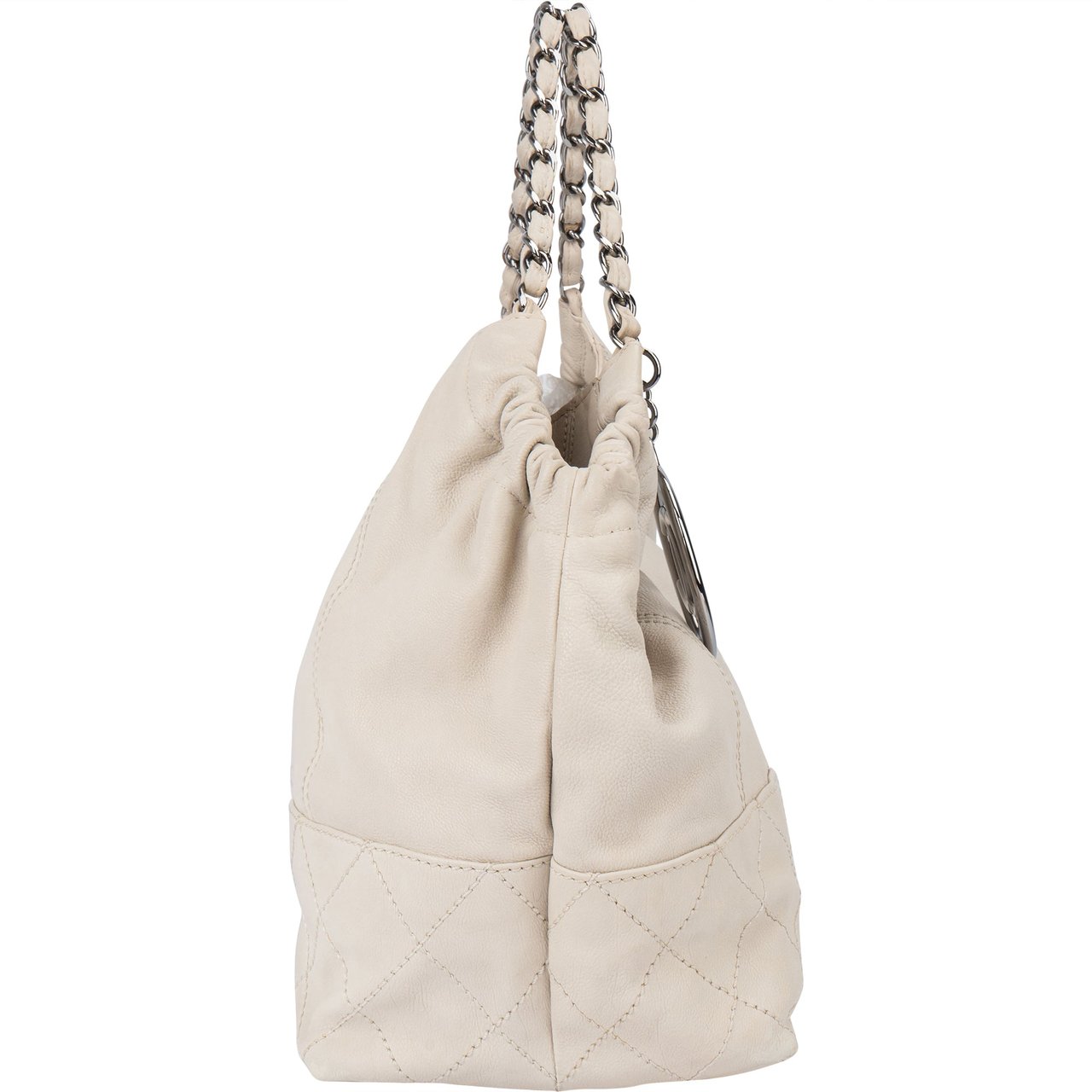 Chanel Chanel Stitching Calfskin CC Cabas Handbag Divers