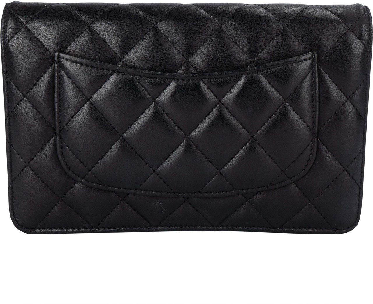 Chanel Chanel Quilted Lambskin Palladium Wallet On Chain Crossbody Bag Divers