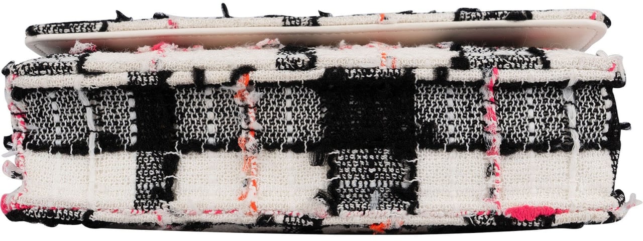 Chanel Limited Multicolor Tweed Wallet On Chain Crossbody Bag Wit