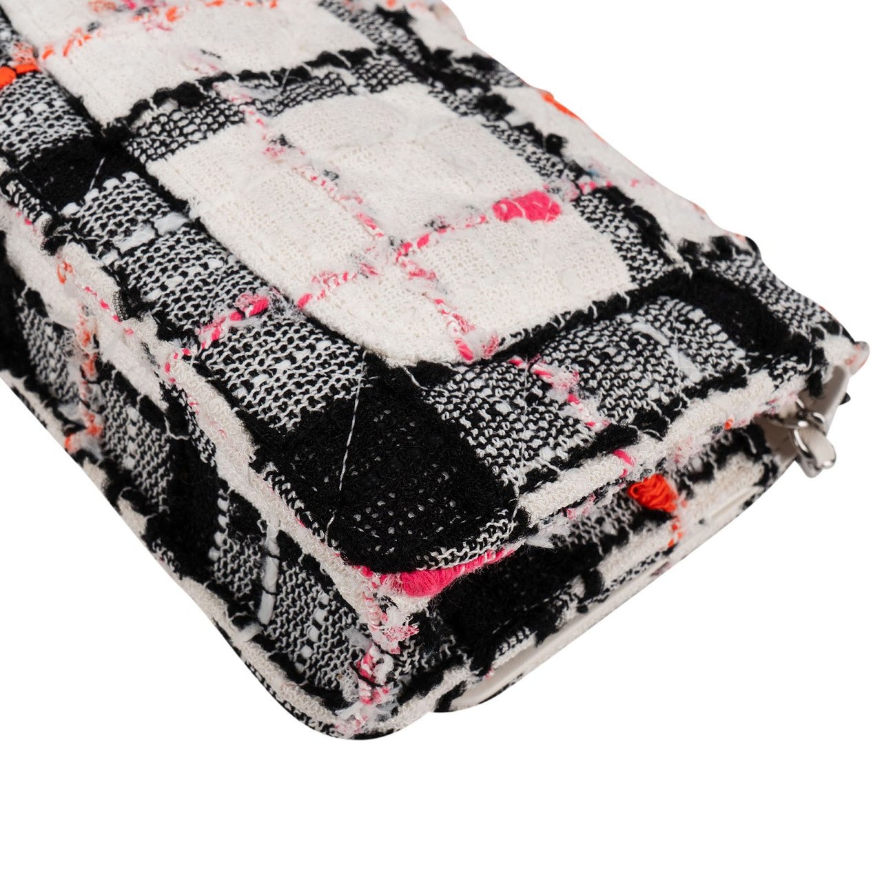 Chanel Limited Multicolor Tweed Wallet On Chain Crossbody Bag Wit