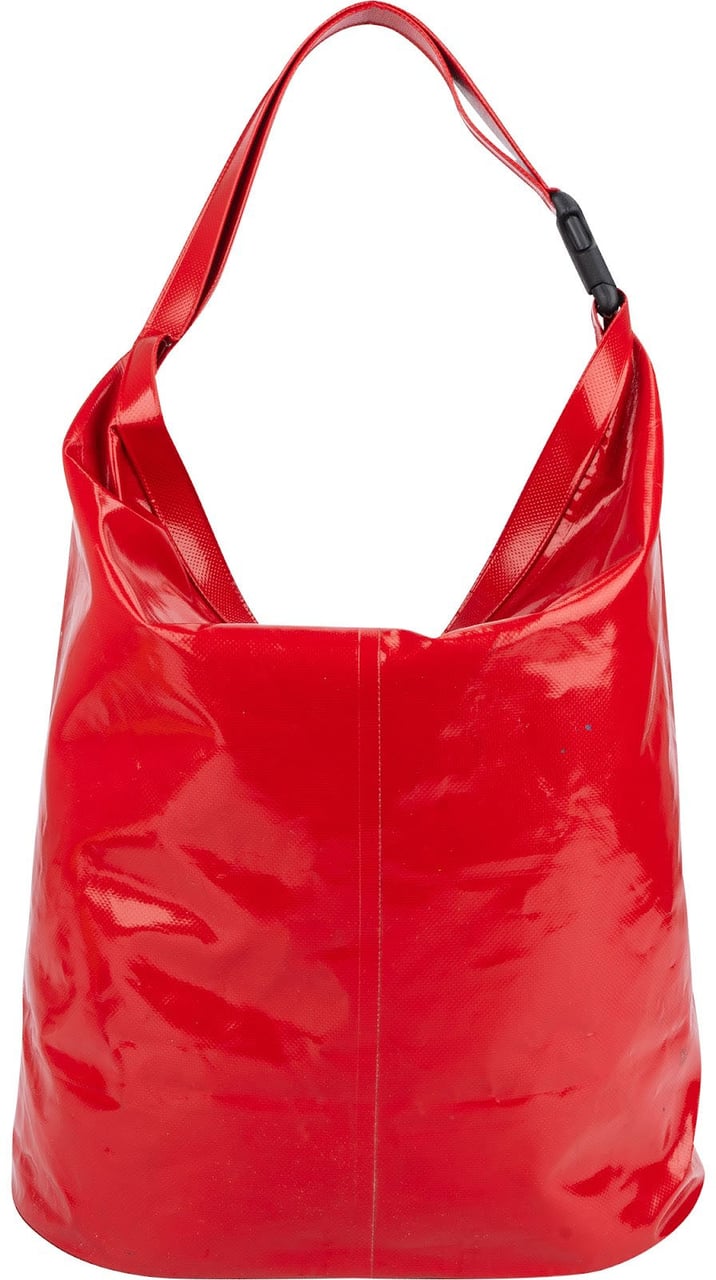Chanel Limited Rouge PVC Etanche Waterproof Tote Sailing Bag Rood