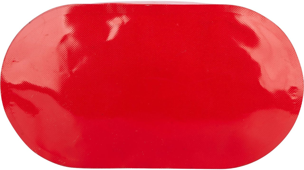 Chanel Limited Rouge PVC Etanche Waterproof Tote Sailing Bag Rood