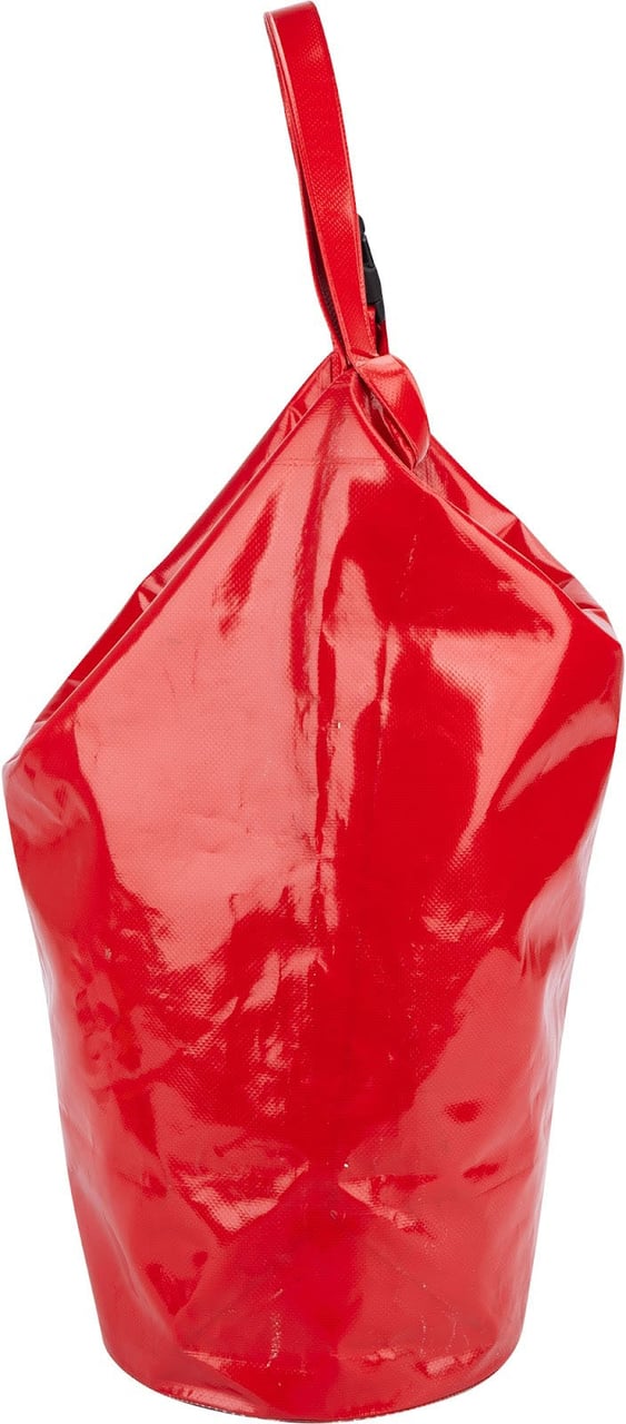 Chanel Limited Rouge PVC Etanche Waterproof Tote Sailing Bag Rood