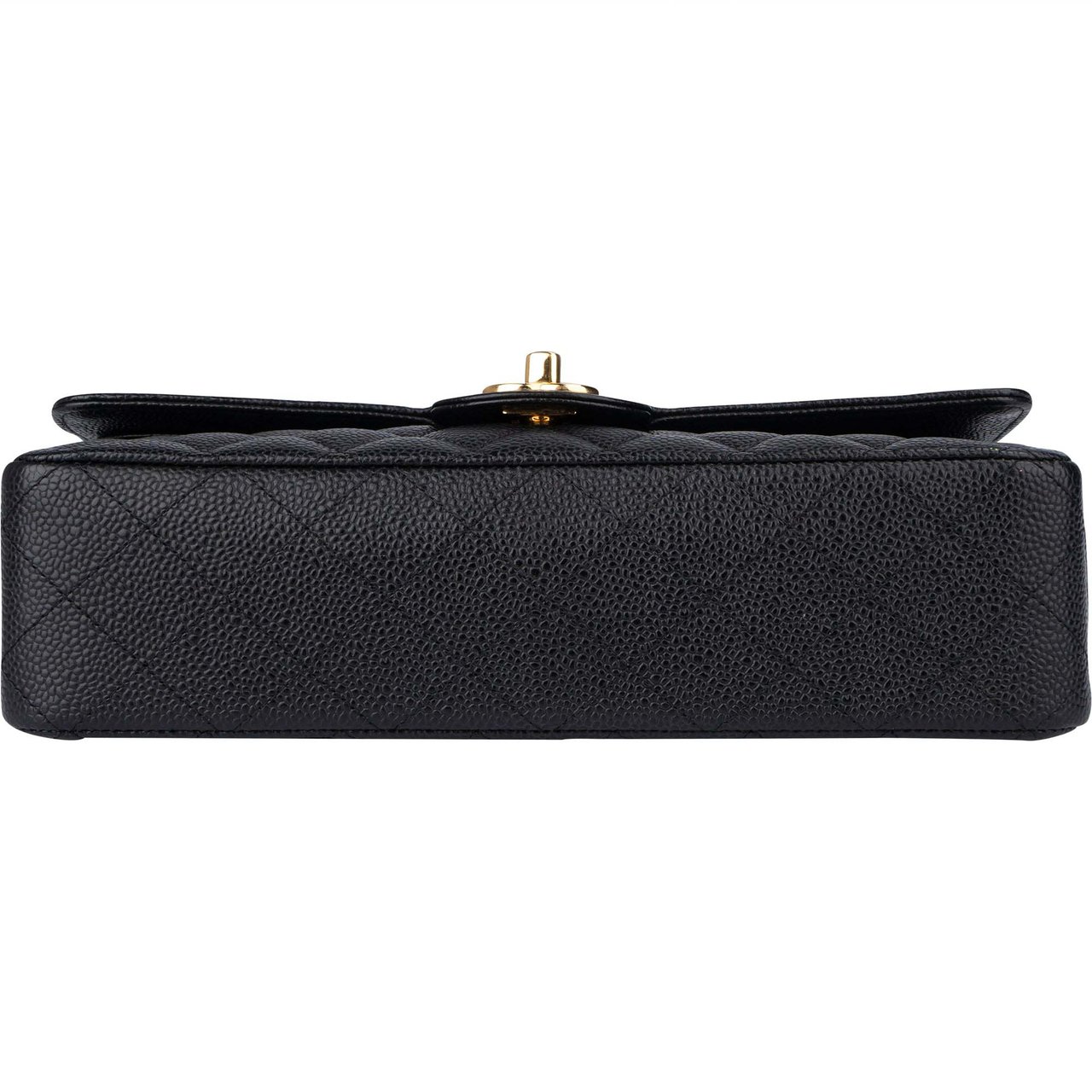 Chanel Chanel Quilted Caviar Leather Medium Double Flap Crossbody Bag Divers