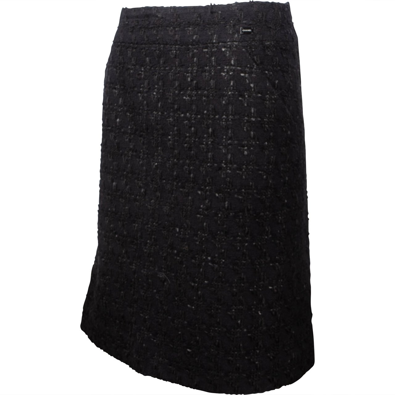 Chanel Chanel Black Tweed Skirt (DE36 / FR38) Divers