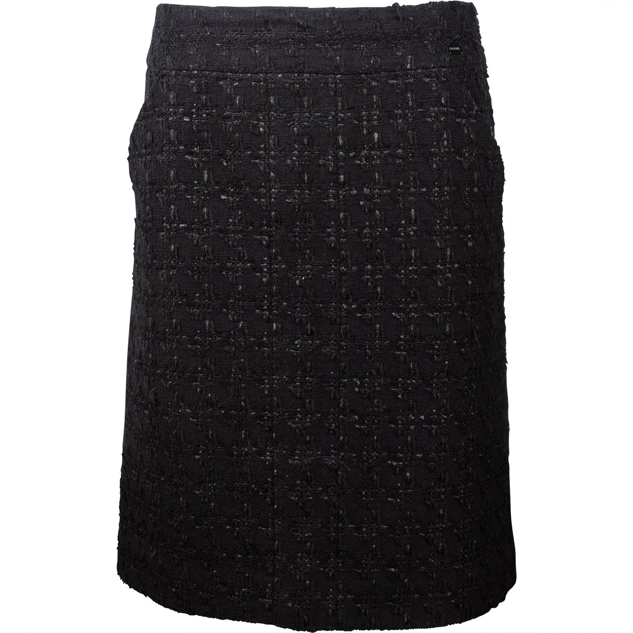 Chanel Chanel Black Tweed Skirt (DE36 / FR38) Divers