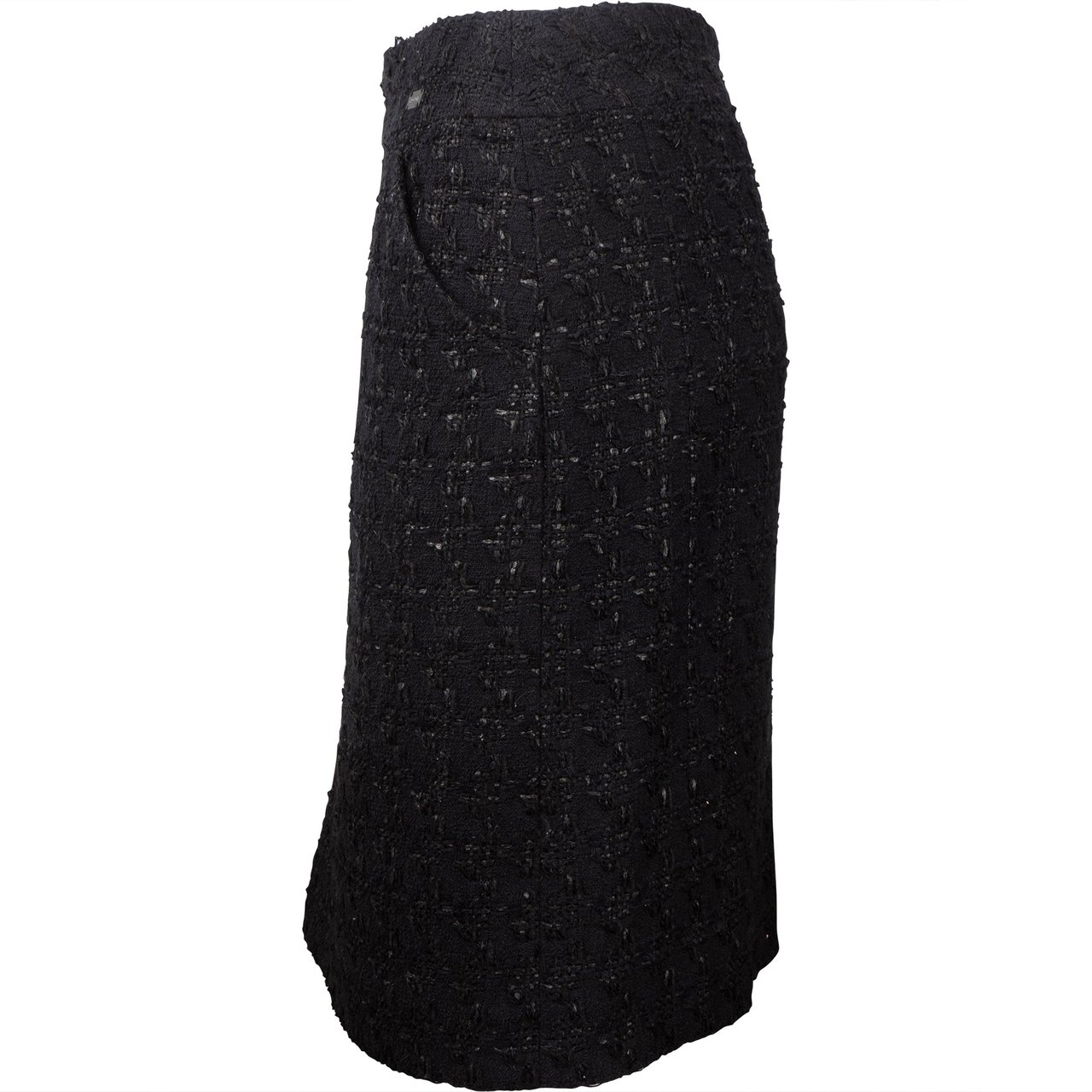 Chanel Chanel Black Tweed Skirt (DE36 / FR38) Divers