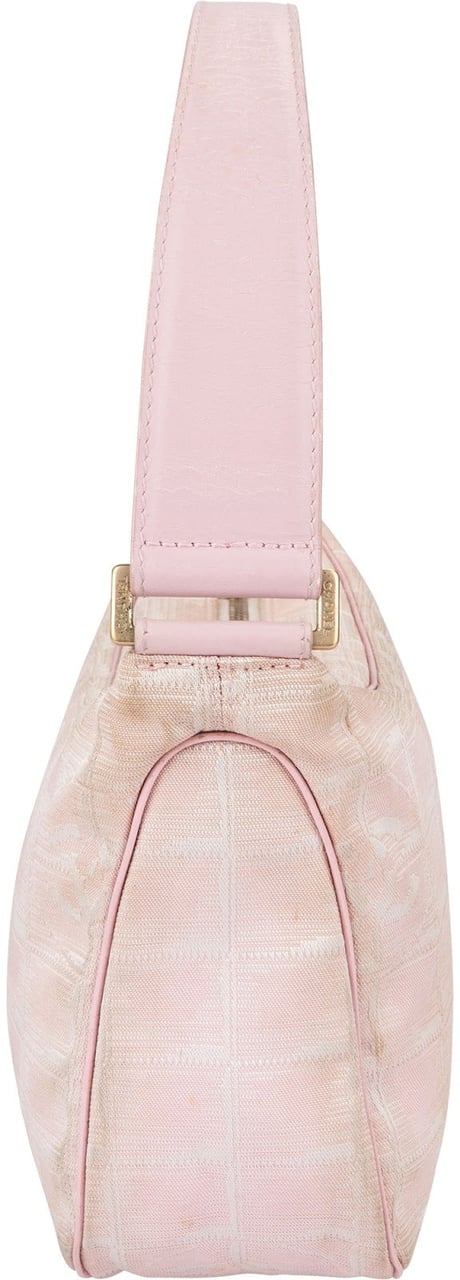 Chanel Monogram New Travel Line Hobo Shoulder Bag Rood