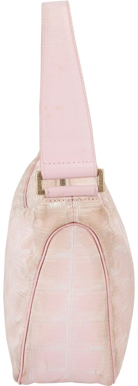 Chanel Monogram New Travel Line Hobo Shoulder Bag Rood