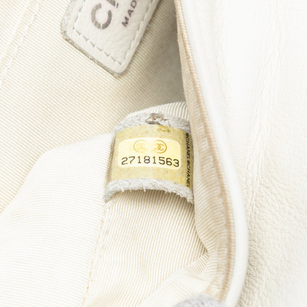 Chanel Quilted Lambskin and Metallic Trim Elementary Chic Flap Wit