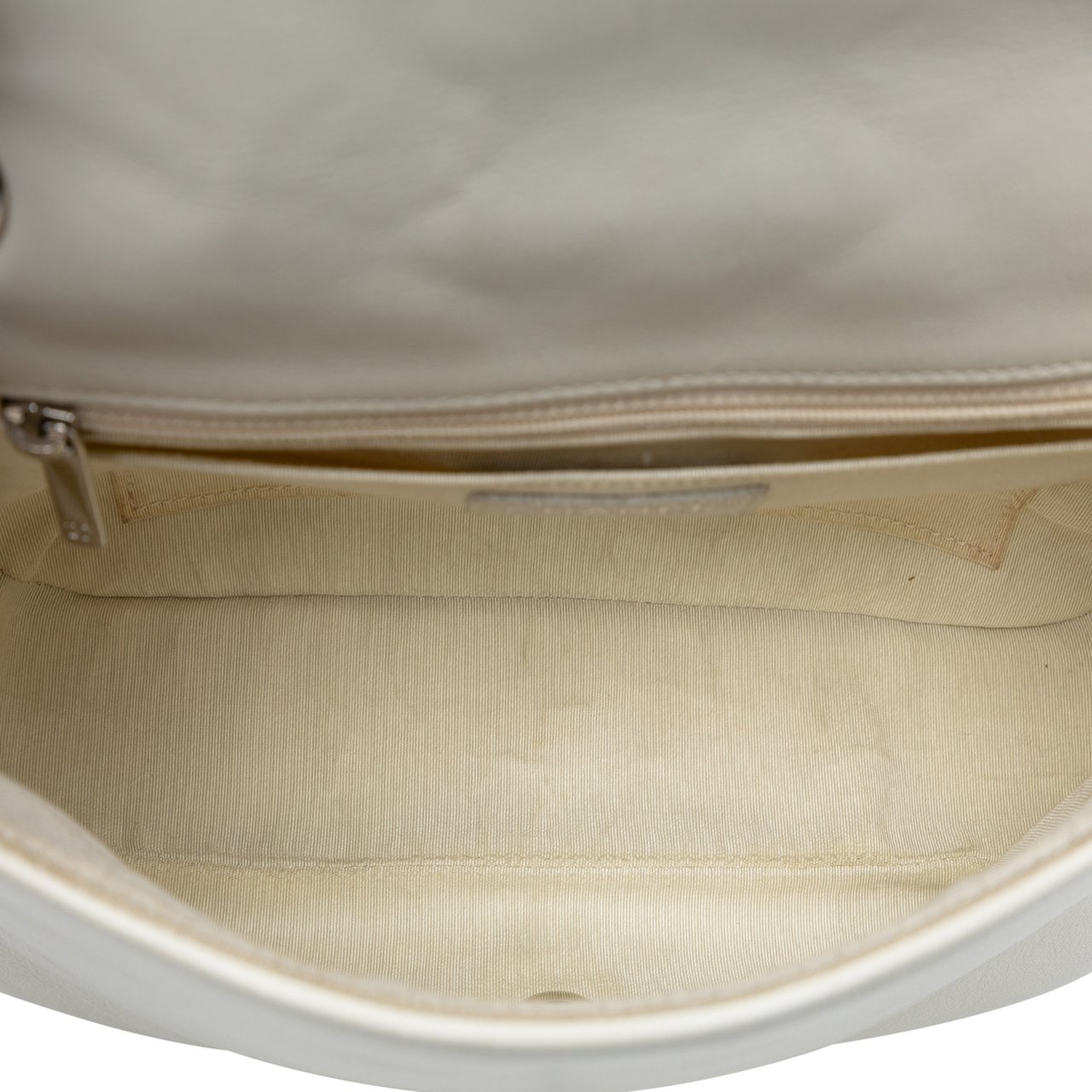 Chanel Quilted Lambskin and Metallic Trim Elementary Chic Flap Wit