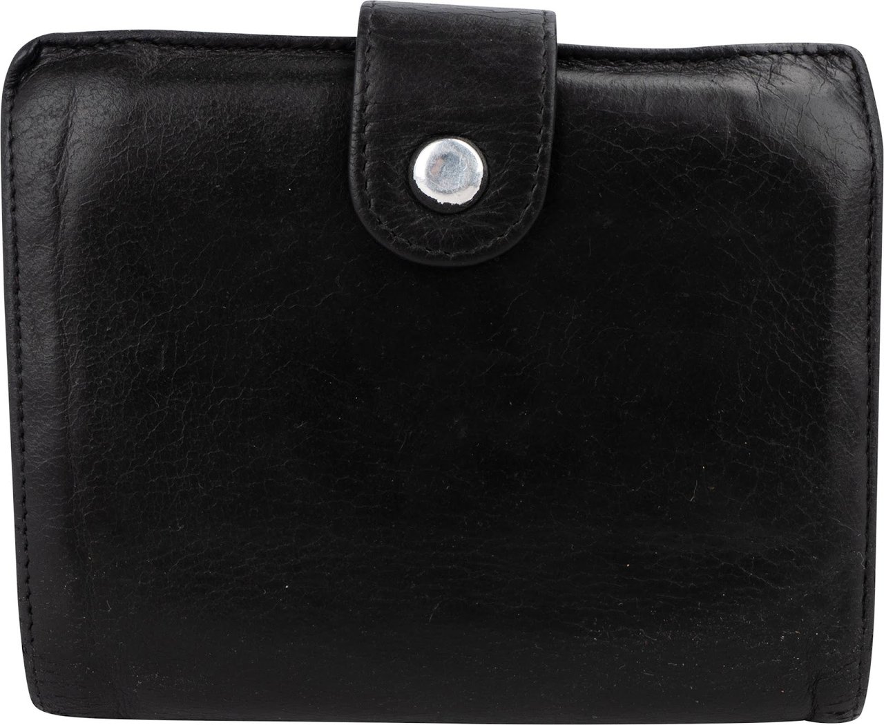 Chanel Lambskin CC Bifold Wallet Zwart
