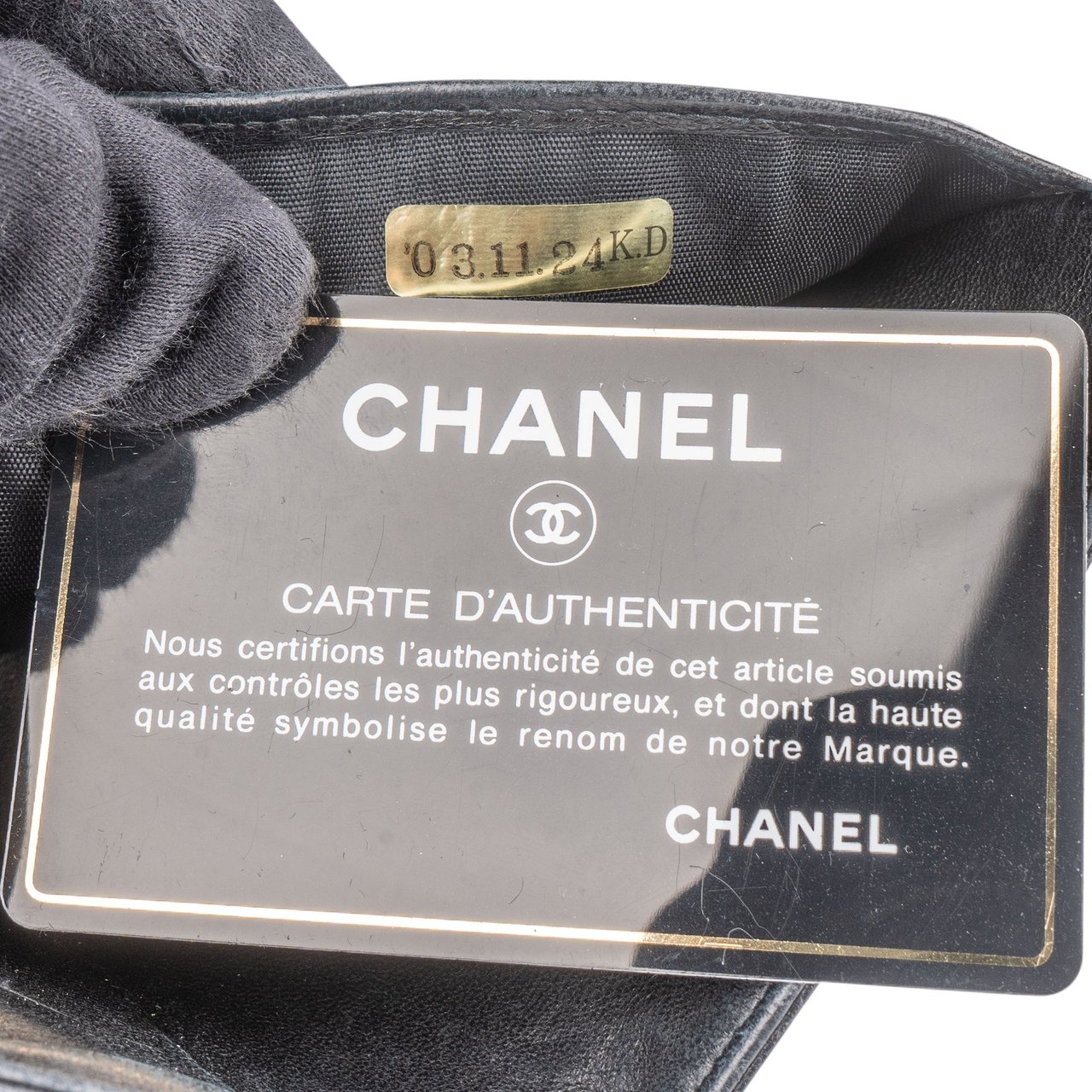 Chanel Chanel Caviar Leather CC Wallet Divers