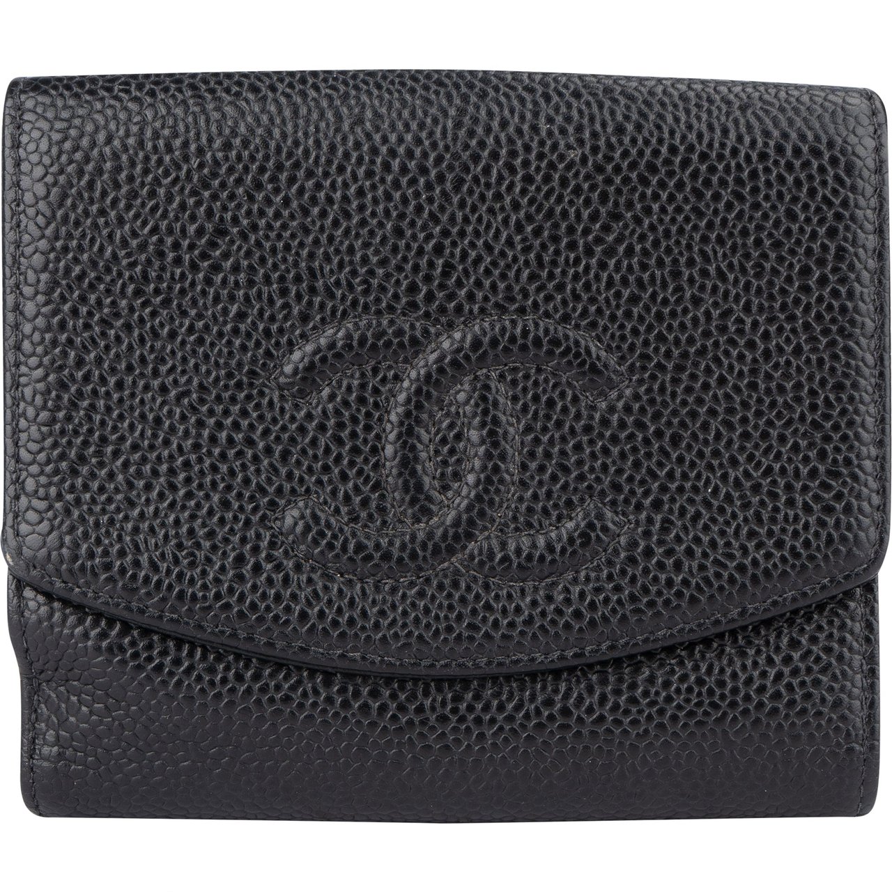 Chanel Chanel Caviar Leather CC Wallet Divers