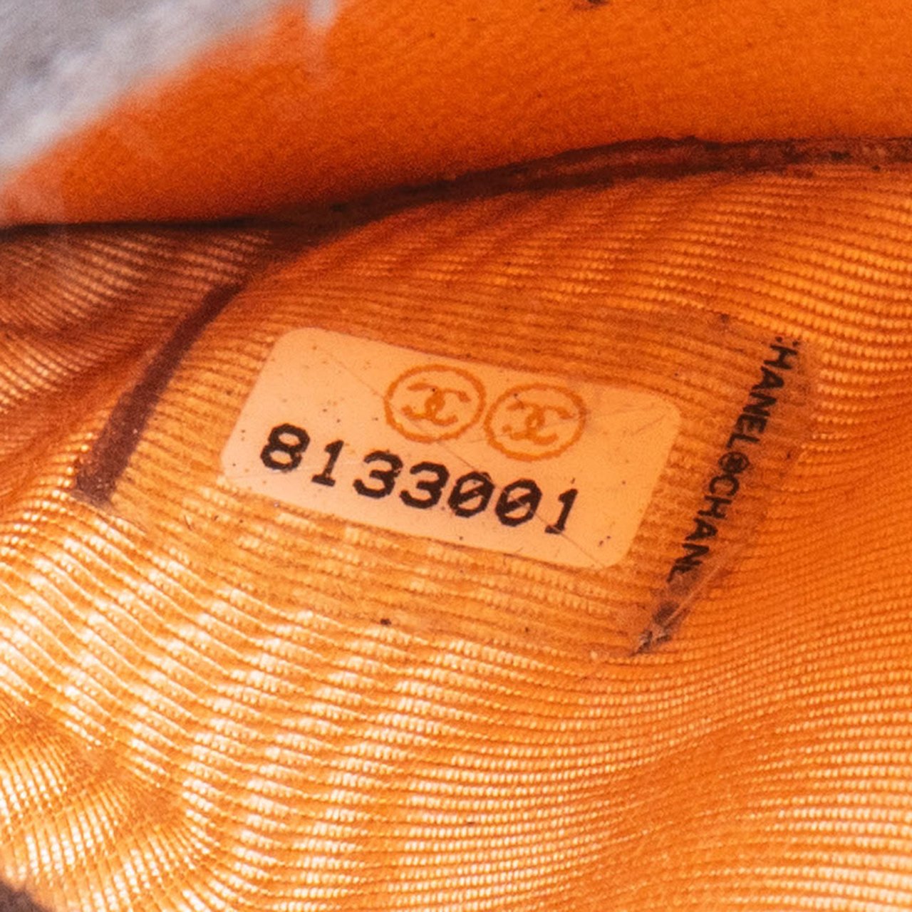 Chanel Chanel Caviar Leather CC Wallet Geel