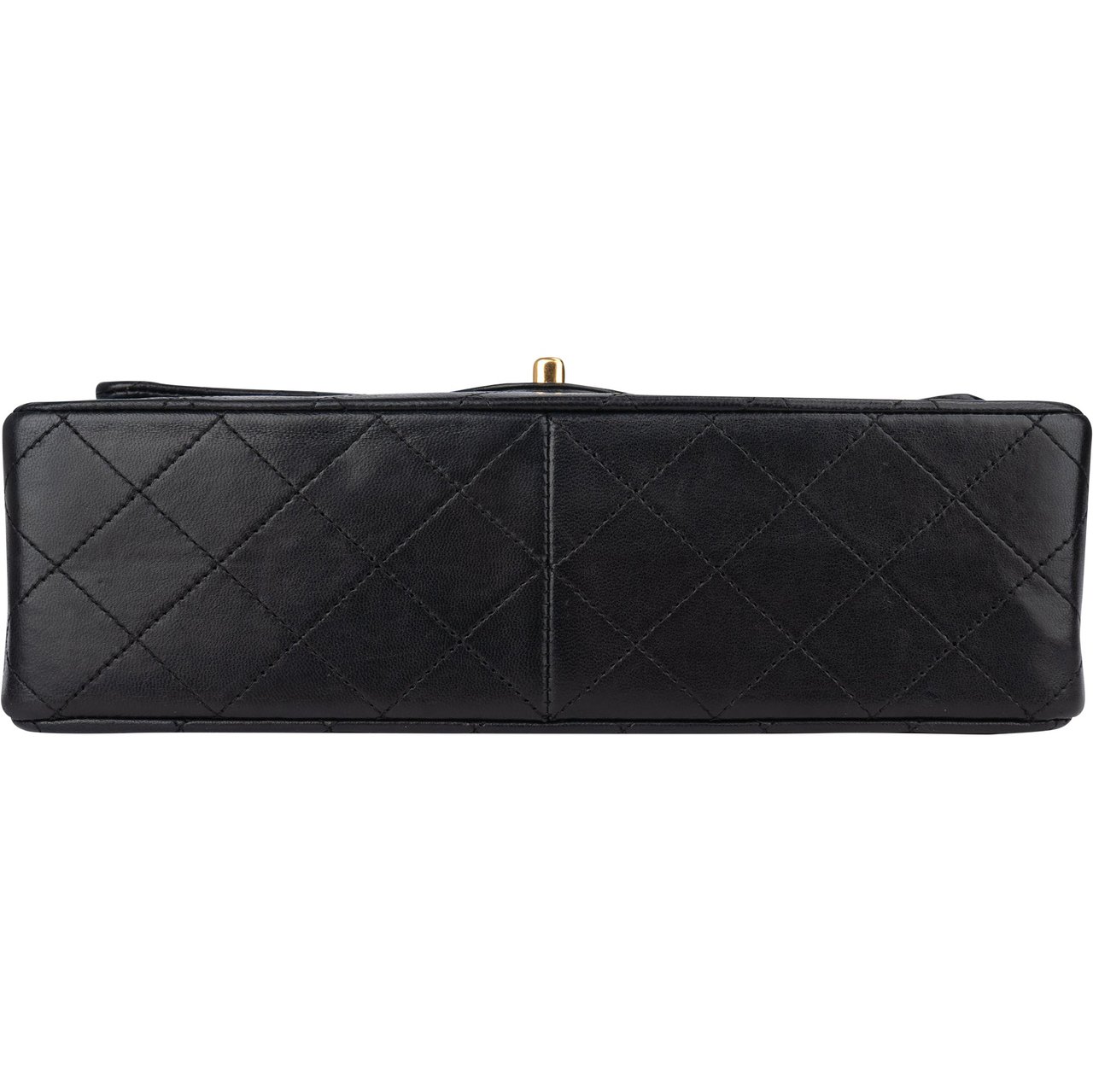 Chanel Chanel Quilted Lambskin 24K Gold Double Flap Crossbody Bag Divers