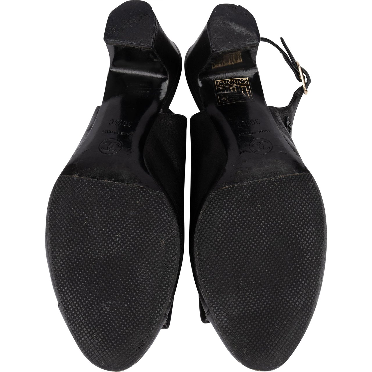 Chanel Chanel Lambskin Loop Pumps (36,5) Divers