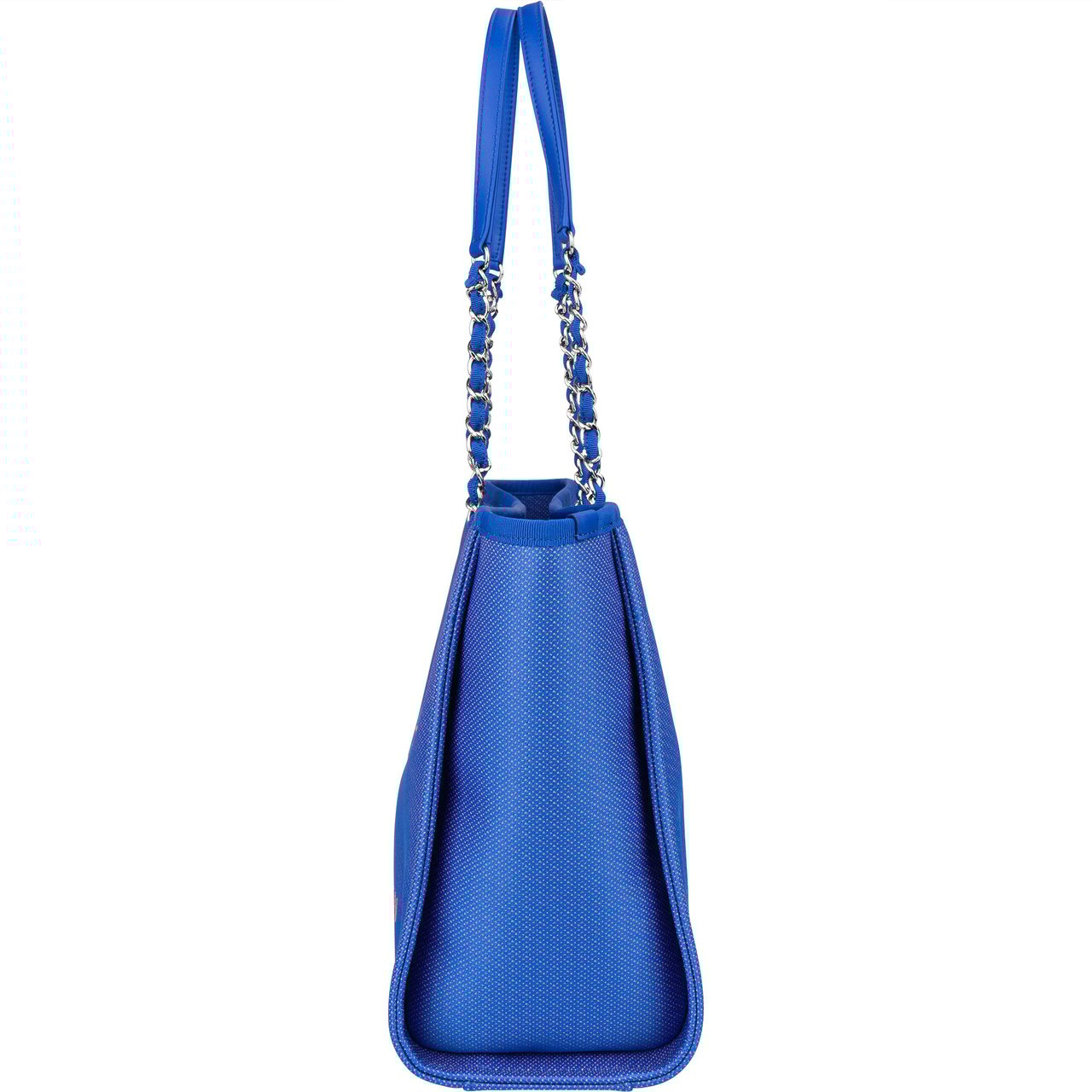Chanel Chanel Neon Deauville Shoulder Bag Blauw