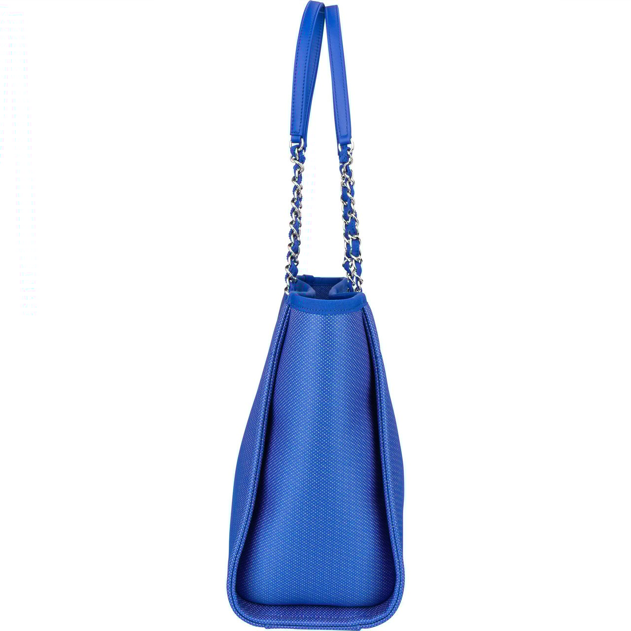 Chanel Chanel Neon Deauville Shoulder Bag Blauw