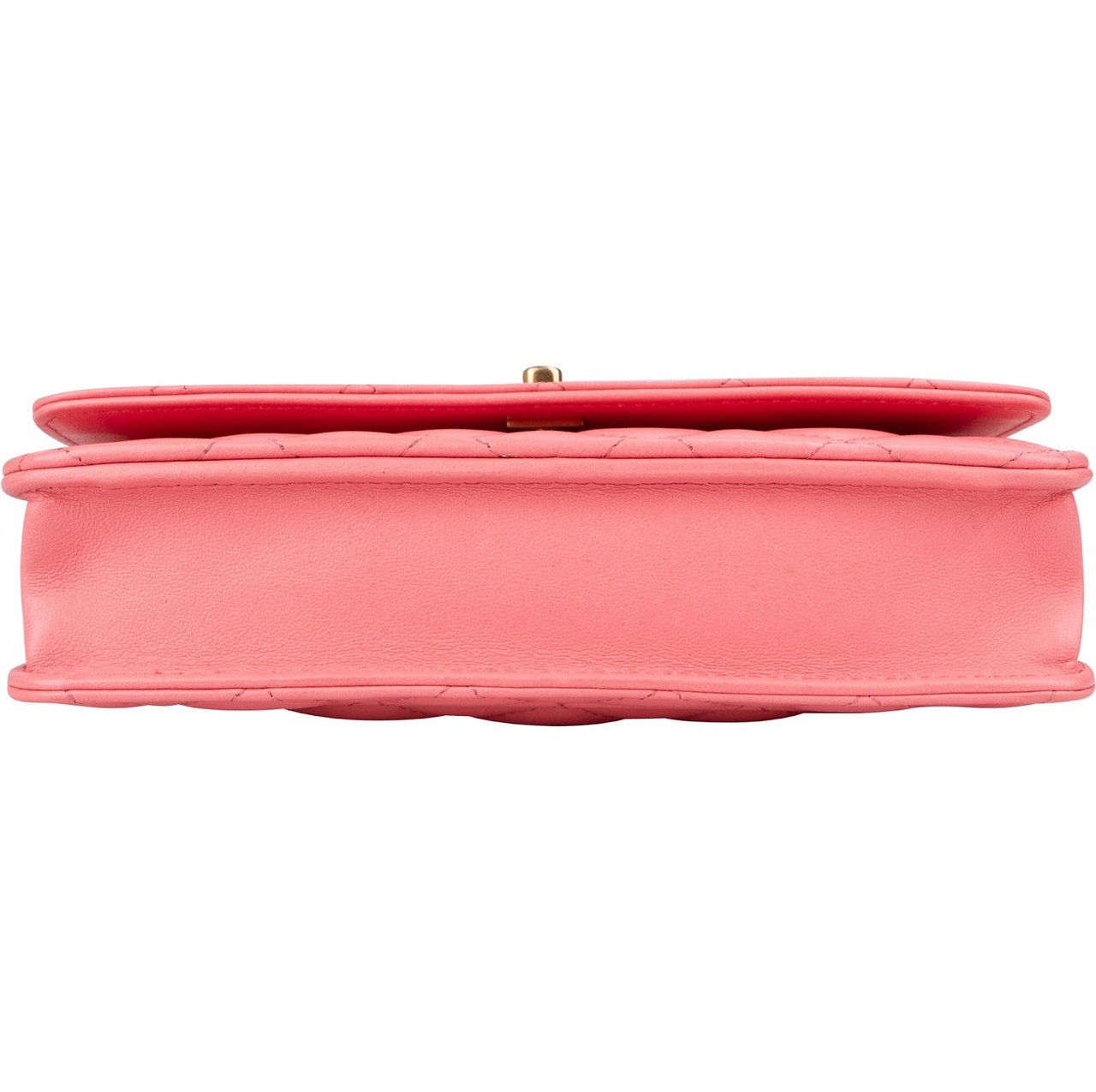 Chanel Quilted Lambskin Pearl Crush Adjustable Wallet On Chain Crossbody Bag Rood